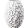 ROSENTHAL Phi City Vaso da Fiori Bianco 22x29cm Porcellana