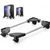 Supporto Pc Fisso, Carrello Porta Pc ,Upporto per Computer Desktop Con Ruote Mis