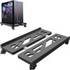 Supporto PC Fisso, Carrello Porta Pc Con 4 Ruote Girevoli, Universale CPU Tower