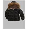Blauer 26WBLGC03288 999BW GIUBBINO BLAUER BAMBINA PIUMINO ONDE PELLICCIA ARION JUNIOR