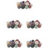 200 pezzi Diffusore in pietra lavica, mini diffusore di oli essenziali in