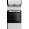 BEKO Cucina a Gas 4 Fuochi Beko CSG42009DW 50x50 Forno Gas Grill Coperchio Bianca