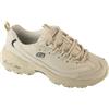 SKECHERS scrape Donna, Skechers D'Lites - Fresh Start, bianco