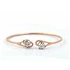 Bracciale Tennis in Argento Sterling con Diamante Trattato 4,00 Ct Colore F
