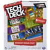 Spinmaster 6028845 778988238158 Tech Deck , confezione Premium da 6 Mini Skate, Assortiti e