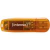 INTENSO PEN DISK RAINBOW LINE 64GB ORANGE USB 2.0
