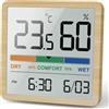 NOKLEAD Termometro digitale igrometro LCD interno sonda di temperatura digitale