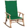 vidaXL Dondolo con Cuscino Diversi Colori 120 x 50 x 3 cm/120 x 50 x 7 cm vidaXL