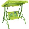 vidaXL Altalena per Bambini in Acciaio Giochi da Giardino Dondolo Colori Vari vidaXL