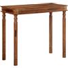 vidaXL Tavolo da Bar 120x60x107 cm in Legno Massello di Acacia tavolo da bar vidaXL