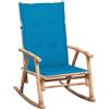 vidaXL Dondolo con Cuscino Diversi Colori 120 x 50 x 3 cm/120 x 50 x 7 cm vidaXL