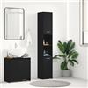 vidaXL Mobile Armadio da Bagno 30x30x183,5 cm con/Senza Manico Colori Diversi vidaXL