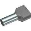 VOGT VERBINDUNGSTECHNIK Punta doppia destremitata per cavo Vogt Verbindungstechnik 460308D 1 mm² x 8 mm parzialmente isolato giallo 100 pz