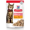 Hill's Science Plan feline Adult Light bocconcini al pollo - 6 bustine da 85gr.