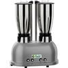 FIMAR Frullatore Doppio con Bicchieri Inox - 1,5 + 1,5 lt