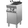 INOX BIM Cuocipasta a Gas Armadiato - Profondità Cm 70 - Vasca Singola lt 28