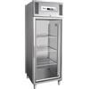 FORCAR Armadio Frigorifero GN650TNG con Porta in Vetro - Capacità Lt 650 - Temp +2° +8°