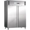 FORCAR Armadio Refrigerato Positivo a Doppia Anta GN1410TN - Acciaio Inox 304 - Capacità Lt 1325