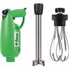FIMAR Mixer ad Immersione FX40 - Blocco Motore Watt 400 Impugnatura Ergonomica + Mescolatore Cm 40 + Frusta Cm 35