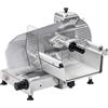 Oms Affettatrice Professionale Verticale da Carne - Lama Cm 35 - Capacità Taglio Tondo mm 250