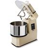 Sirman Impastatrice Pizza a Spirale testa sollevabile Modello HERCULES 20 TA capacità impasto 18 kg Capacità Lt. 21 Dim. cm L.40 P.75.1 H.63.5