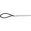 TRIXIE GUINZAGLIO CATENA 2 mm CON MANIGLIA 110 cm nero