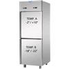 Tecnodom Armadio frigo in acciaio inox combinato positivo e negativo (congelatore) gastronorm tecnodom a207midpn