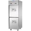 Tecnodom Armadio frigo in acciaio inox combinato positivo e positivo gastronorm tecnodom a207midpp