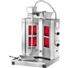 Fimar Gyros macchina cuoci kebab elettrica - mod. gyr 40 - struttura in acciaio inox - capacita' carne kg 5-10 - potenza 2,8 kw - monofase - norma ce