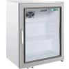 FORCAR Mini Frigo SC100G Porta Singola Vetro - Prima Colazione - Capacità Lt 115