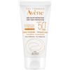 Avène Sole Avène Crema Solare Schermo Minerale Viso SPF50+ Pelli Intolleranti, 50ml