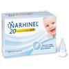 Narhinel 20 Ricambi per Aspiratore Nasale Neonati e Bambini con Filtro Soft