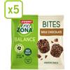 EnerZona Bites Snack Cioccolato Al Latte, 5x24g