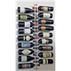 Ristosubito Espositore per bottiglie di vino Tipologia bottiglia design colore nero Capacità bottiglie numero 18 Modello Plex100Noir
