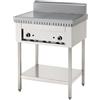 Pollini Cuocipiada a Gas su Trespolo Inox - Capacità 4 Piadine - Potenza 6,7 KW