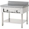 Pollini Cuocipiada a Gas su Trespolo Inox - Capacità 6 Piadine - Potenza 11 KW