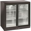 CoolHead Frigorifero retro banco a 4 ripiani 2 porte scorrevoli\Espositore bibite Modello BBC208S Capacità Lt. 201 Temp.°C. +1/+10 Dim. cm L.90 P.52 H.90