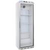 Forcar Armadio Frigo Refrigerato\espositore bibite statico Eco Modello G-ER400G in lamiera verniciata e ABS Porta a vetri Capacità Lt. 350 Temp.°C. 2 / 8 Dim. cm L.60 P.58.5 H.185