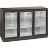 CoolHead Frigorifero retro banco a 6 ripiani 3 porte scorrevoli\Espositore bibite Modello BBC330S