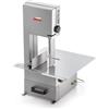 Sirman Segaossa da banco Modello SO1650 INOX Lunghezza nastro mm 1650 Motore Hp 1 - r.p.m. 900 Ø Puleggia mm 210 Dim. cm L.54.5 P.51 H.81.5