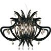 SLAMP lampada a sospensione MEDUSA - MEDSM00BLK01T00000EU