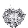SLAMP lampada a sospensione VELI SUSPENSION SILVER - VELSS00SLV01T00000EU