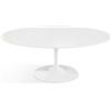 KNOLL tavolino ovale basso TULIP collezione Eero Saarinen 107x70 cm - 162TOF22