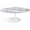 KNOLL tavolino ovale basso TULIP collezione Eero Saarinen 107x70 cm - 162TOMA2