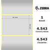 Zebra Etichette Zebra - Z-Ultimate 3000T Silver, formato 60 x 39