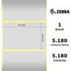 Zebra Etichette Zebra - Z-Ultimate 3000T Silver, formato 70 x 44