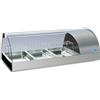TecFrigo Espositore Da Banco refrigerato Modello GRANTAPAS 2GN Contiene bacinelle GN1/3 E GN/1/1