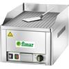FIMAR Fry Top Elettrico da Banco - Piastra Singola con Piano Rigato