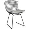 KNOLL sedia con cuscino BERTOIA - 420CBLK-A-K102120