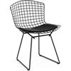 KNOLL sedia con cuscino BERTOIA - 420CBLK-A-K102122